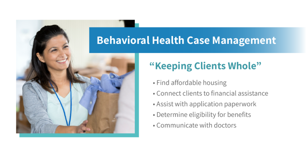 Typical activities of a case manager